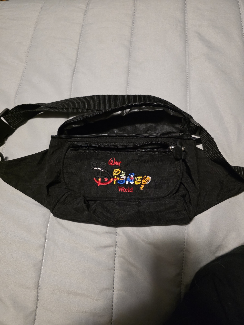 Disney World Black Waist Pack